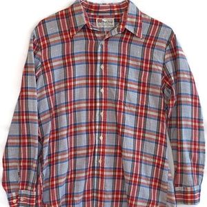 Royal Knight L Vintage Button Front Spread Collar